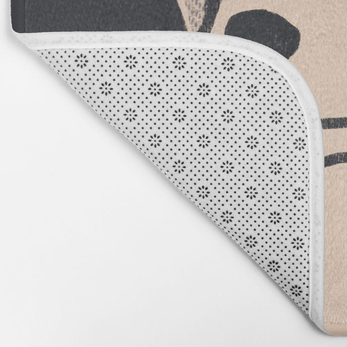One little Jack Russell dog Bath Mat Gallery Image 2
