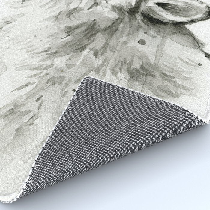 Wolf Howling Rug Gallery Image 4