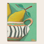 Striped Bowl with Pears Notebook Gallery Image 4