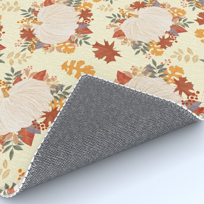 Pumpkin and garland Rug Gallery Image 4
