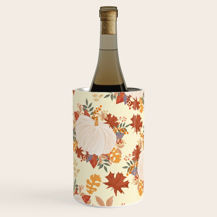 Pumpkin and garland Wine Chiller Gallery Image 2