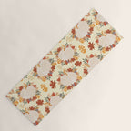 Pumpkin and garland Yoga Mat Gallery Image 1