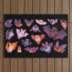 Bat Outdoor Rug Gallery Image 1