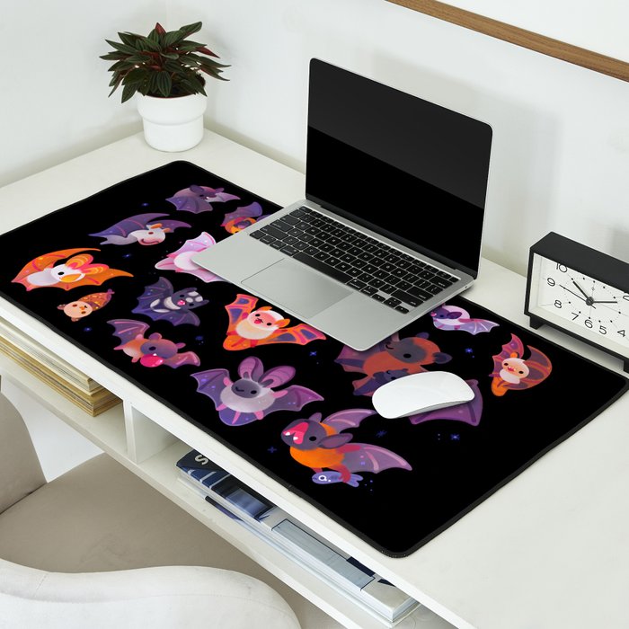 Bat Desk Mat Gallery Image 2