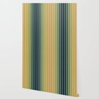Gradient Arch XXVI Green Tones Mid Century Modern Rainbow Wallpaper Gallery Image 2