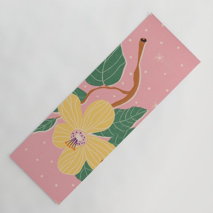 Magnolia pink Yoga Mat Gallery Image 1