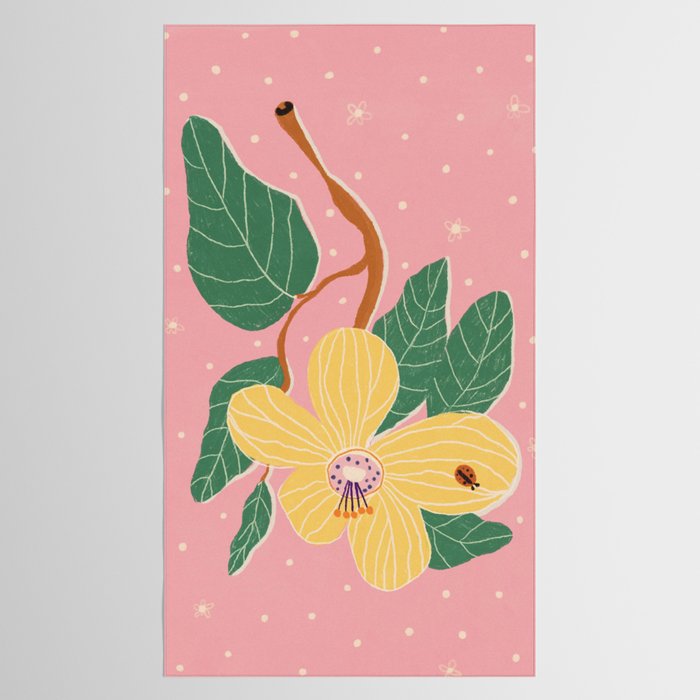 Magnolia pink Tablecloth Gallery Image 2