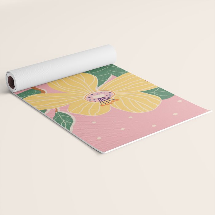 Magnolia pink Yoga Mat Gallery Image 2