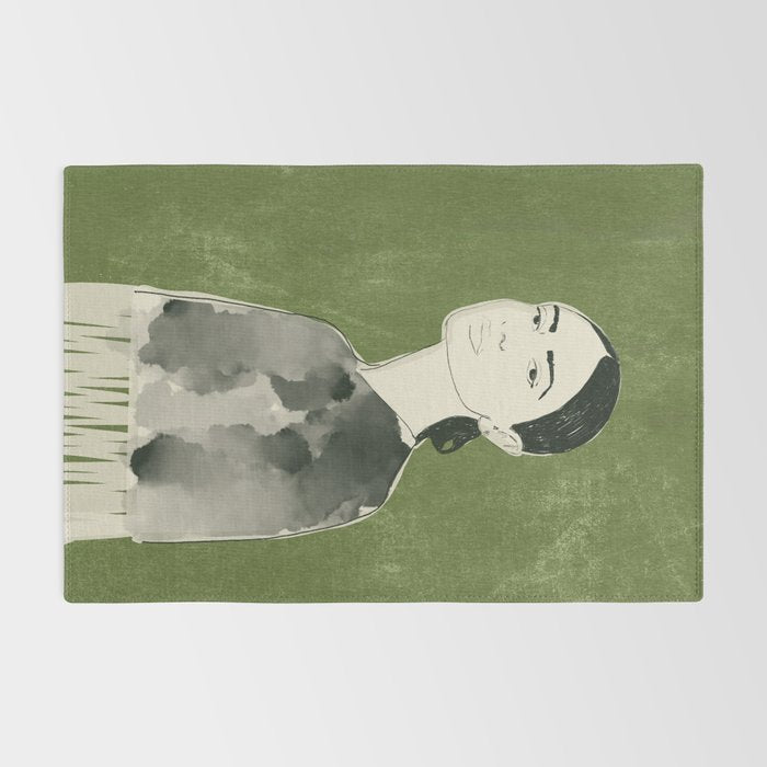 Girl Portrait 2 Rug Gallery Image 2