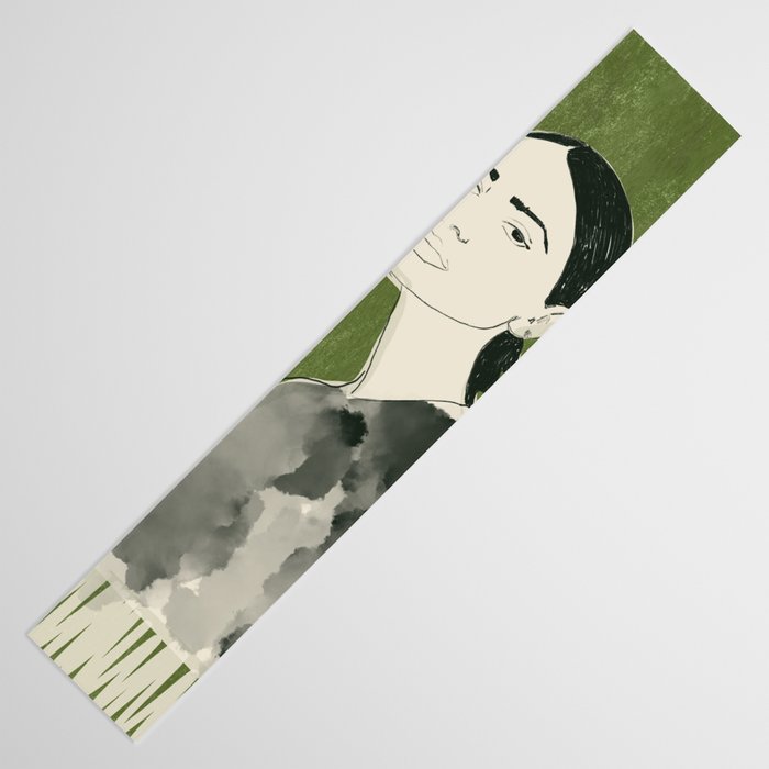 Girl Portrait 2 Table Runner Gallery Image 3