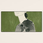 Girl Portrait 2 Desk Mat Gallery Image 3
