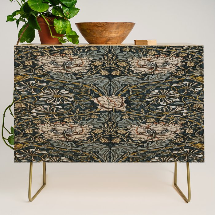 William Morris floral, honeysucklea Credenza Gallery Image 1