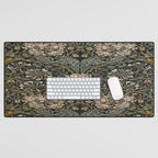 William Morris floral, honeysucklea Desk Mat Gallery Image 1