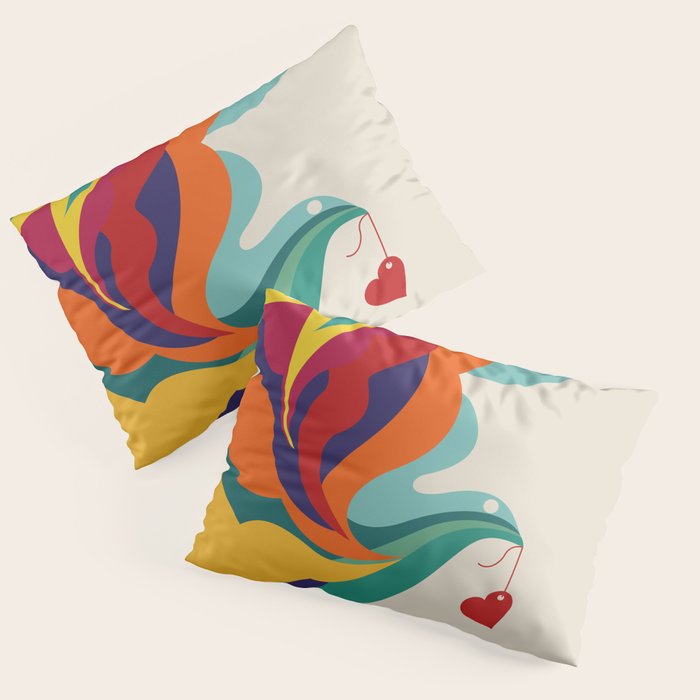 Love Message Pillow Sham Gallery Image 3