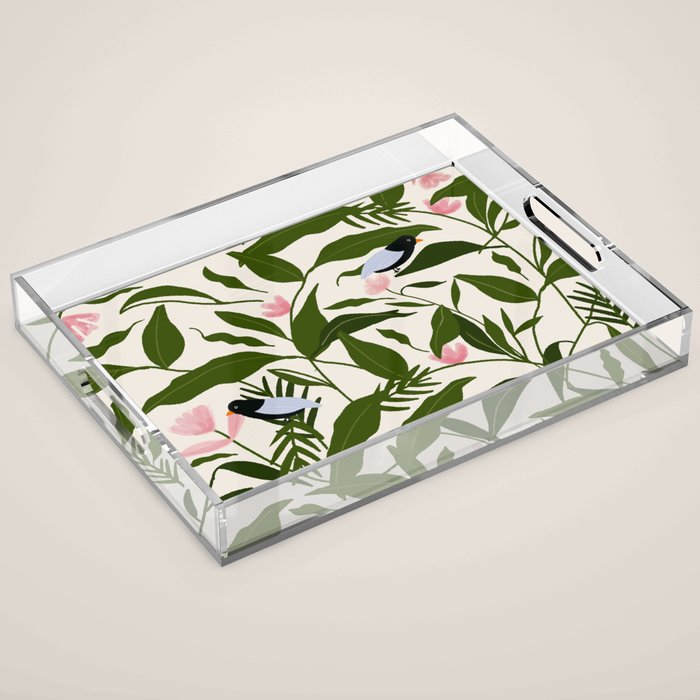 Aanu the plant lady  Acrylic Tray Gallery Image 1