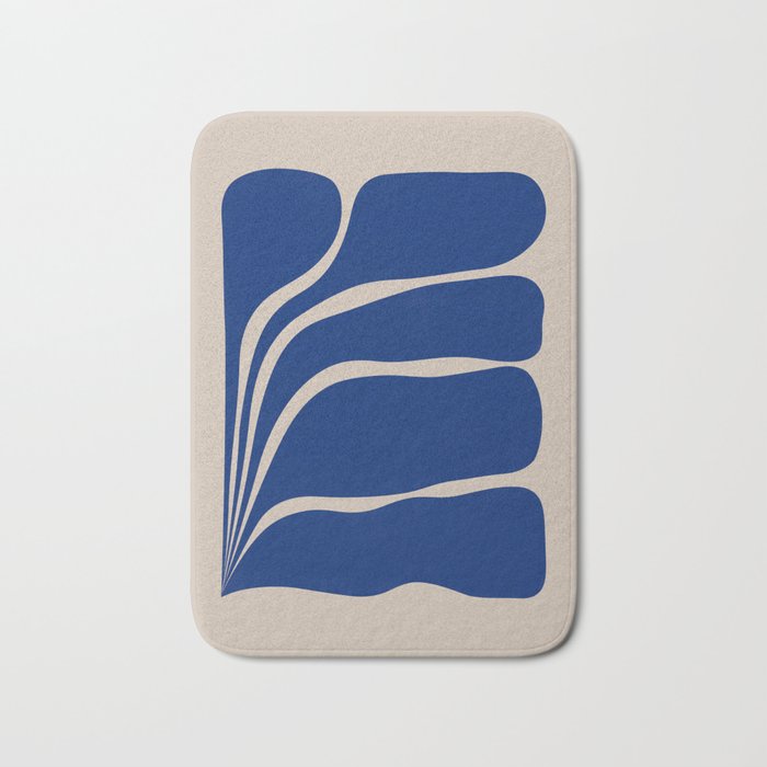 Five Leaf Plant - 1/3 Bath Mat Gallery Image 1