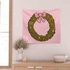 Mushroom Wreath Wall Tapestry Gallery Image 2