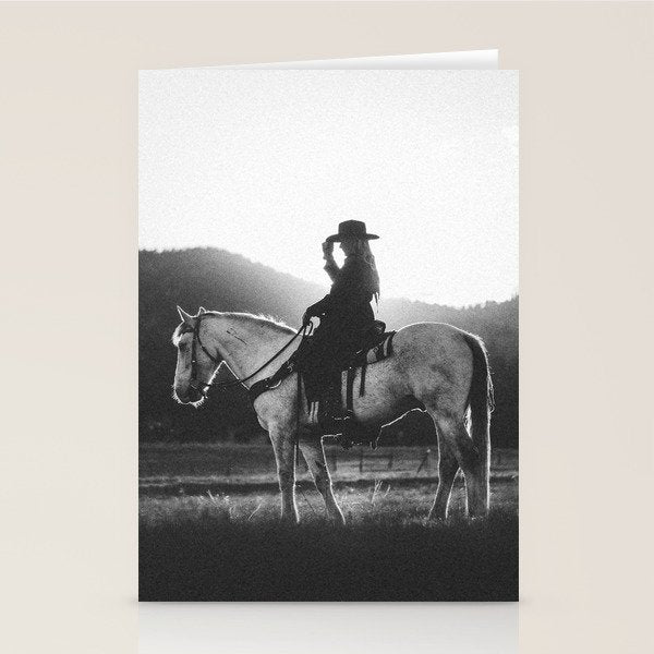 COWGIRL Stationery Card Gallery Image 1
