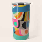 Mid Century fish Travel Mug Gallery Image 1