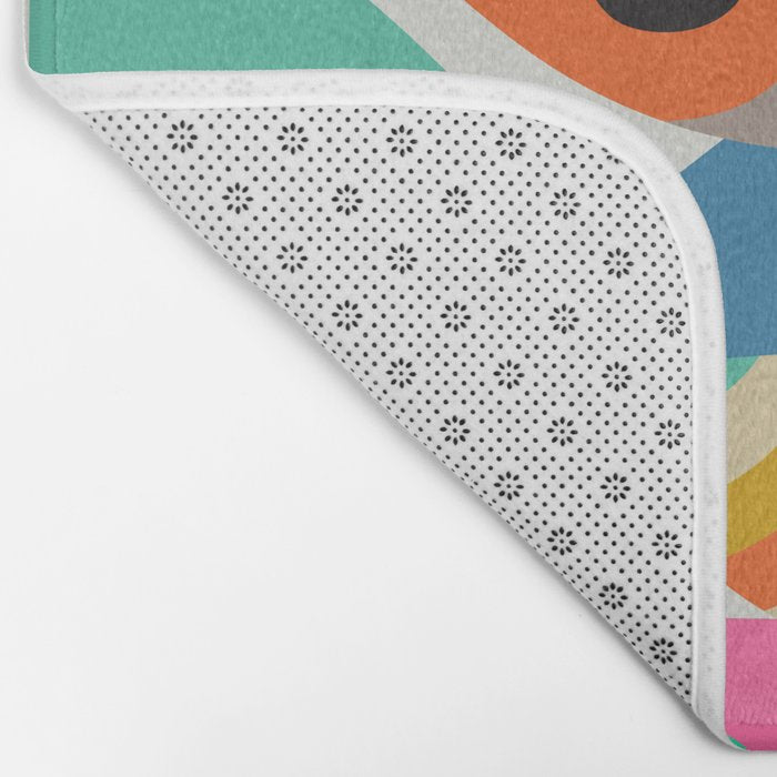 Mid Century fish Bath Mat Gallery Image 2
