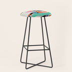 Mid Century fish Stool Gallery Image 1