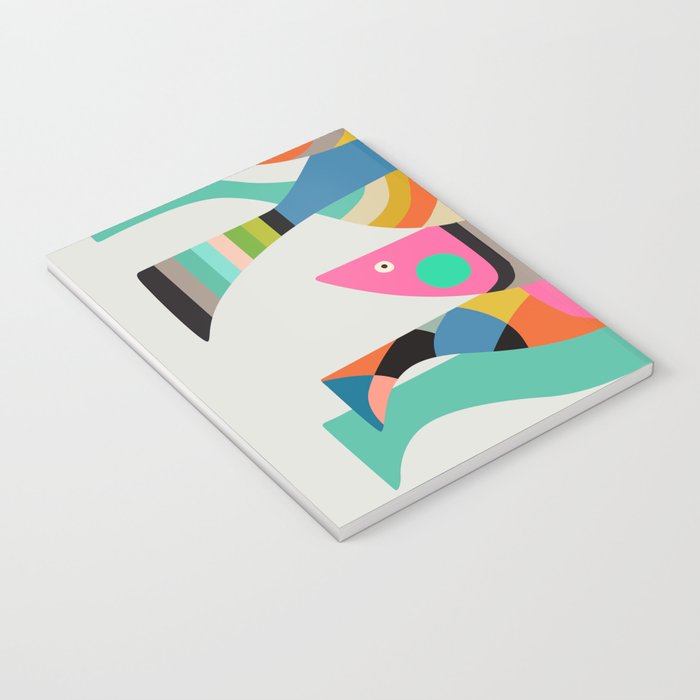 Mid Century fish Notebook Gallery Image 3