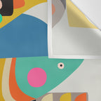 Mid Century fish Wall Tapestry Gallery Image 3