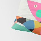 Mid Century fish Pillow Sham Gallery Image 4