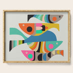 Mid Century fish Serving Tray Gallery Image 1