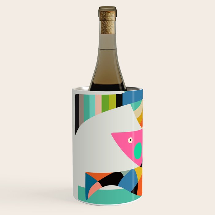 Mid Century fish Wine Chiller Gallery Image 2