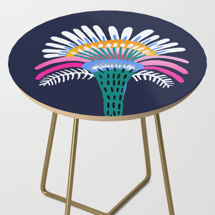 Zelestial Flower Side Table Gallery Image 2