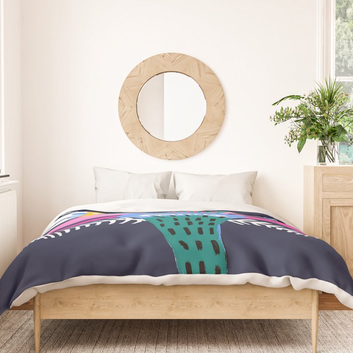 Zelestial Flower Duvet Cover Gallery Image 3