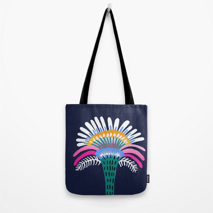 Zelestial Flower Tote Bag Gallery Image 2