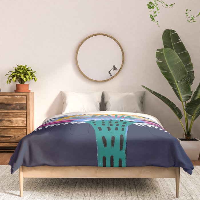 Zelestial Flower Comforter Gallery Image 3
