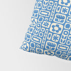 Vintage scandinavian floral art pattern Pillow Sham Gallery Image 4