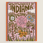 Indiana Wildflowers Jigsaw Puzzle Gallery Image 1