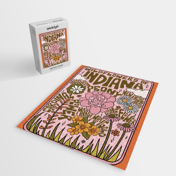 Indiana Wildflowers Jigsaw Puzzle Gallery Image 2