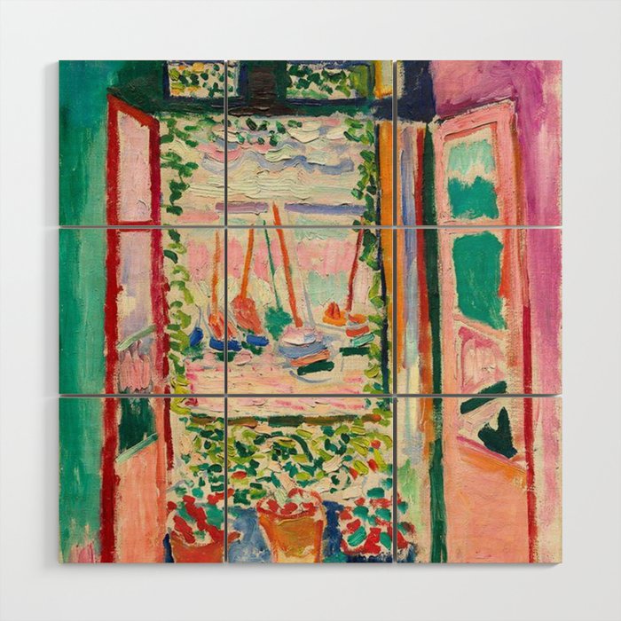 Henri Matisse - The Open Window Wood Wall Art Gallery Image 1