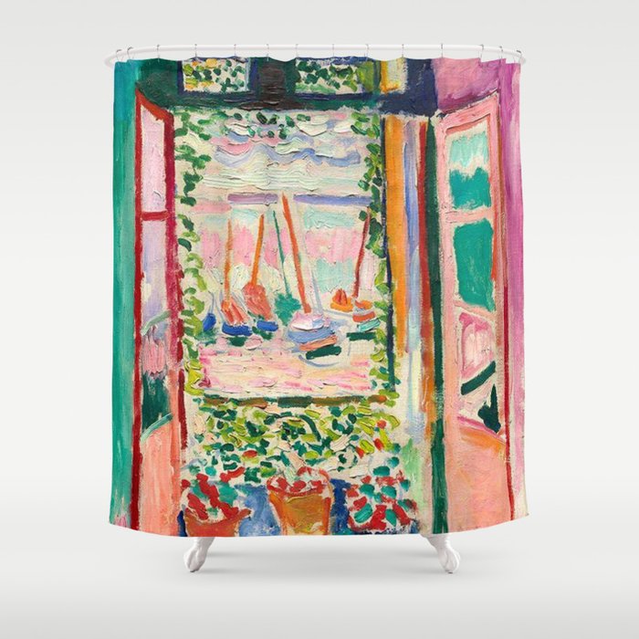 Henri Matisse - The Open Window Shower Curtain Gallery Image 1