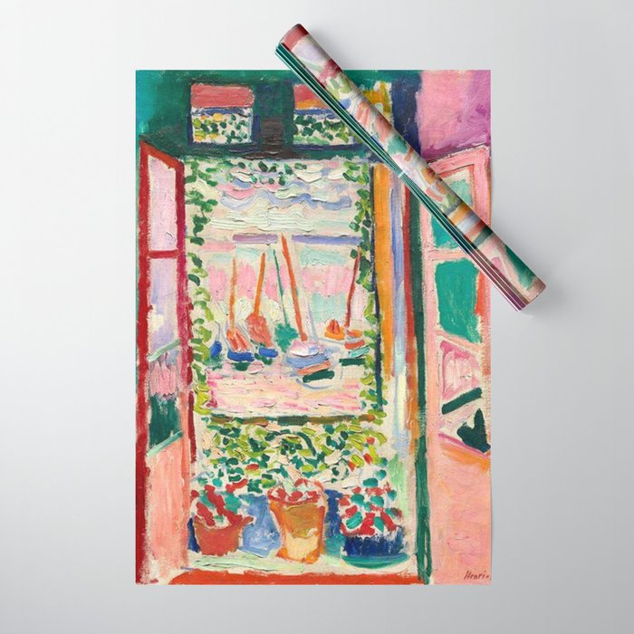 Henri Matisse - The Open Window Wrapping Paper Gallery Image 1