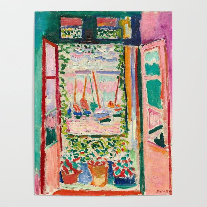 Henri Matisse - The Open Window Poster Gallery Image 1