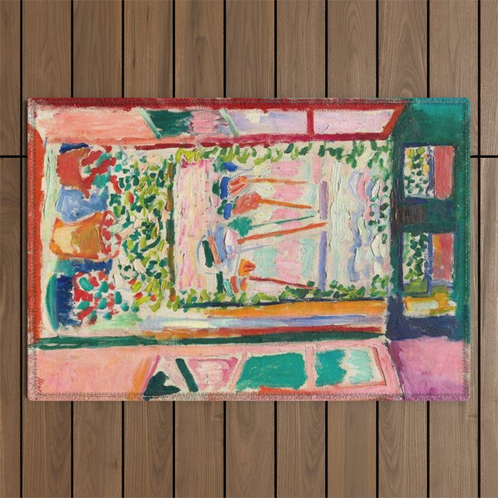 Henri Matisse - The Open Window Outdoor Rug Gallery Image 1