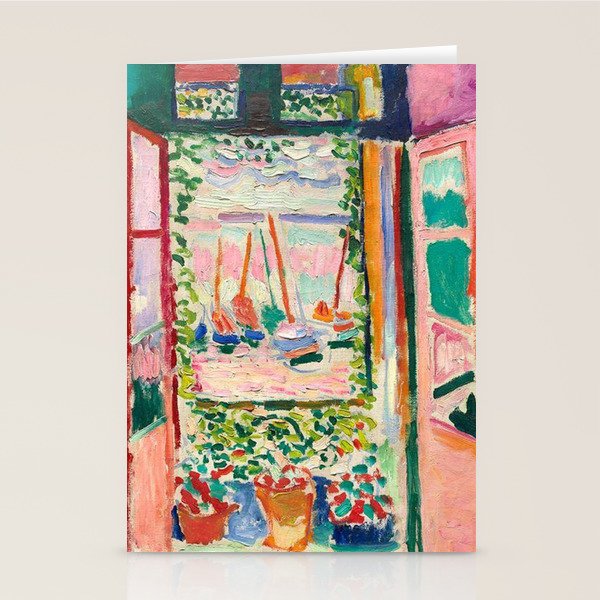 Henri Matisse - The Open Window Stationery Card Gallery Image 2