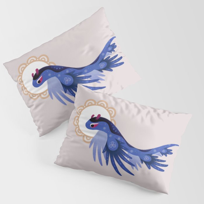 Blue dragon Pillow Sham Gallery Image 3
