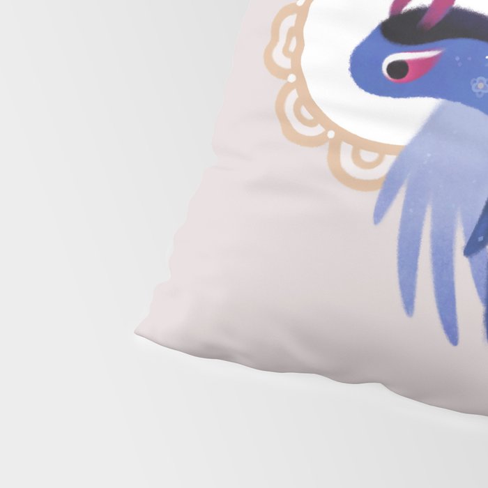 Blue dragon Pillow Sham Gallery Image 4
