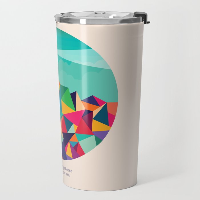 I'll be your lighthouse if you'll be my sea Travel Mug Gallery Image 2