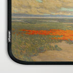 1911 Granville Redmond - A Field of California Poppies Laptop Sleeve Gallery Image 3