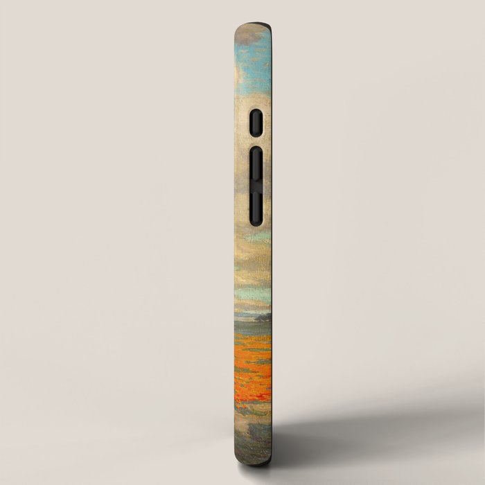 1911 Granville Redmond - A Field of California Poppies iPhone Case Gallery Image 2