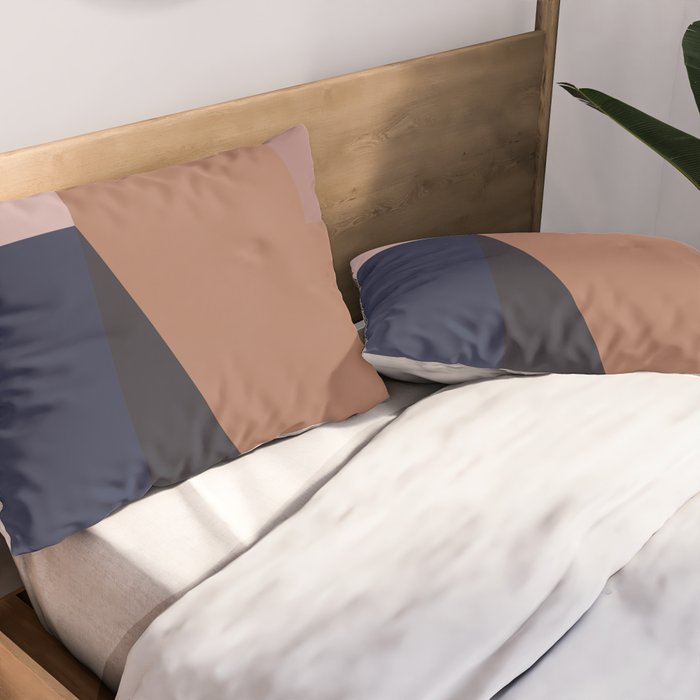 geometric abstract 45 Pillow Sham Gallery Image 2