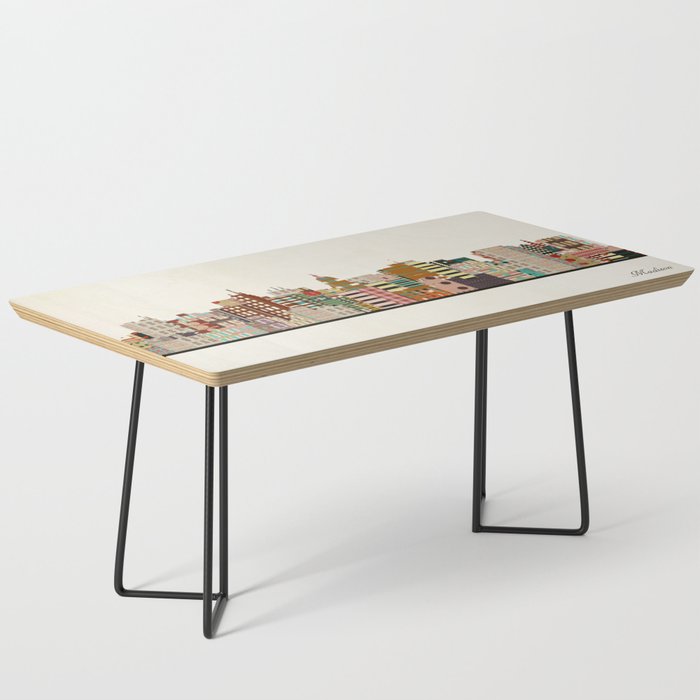 madison wisconsin skyline Coffee Table Gallery Image 1